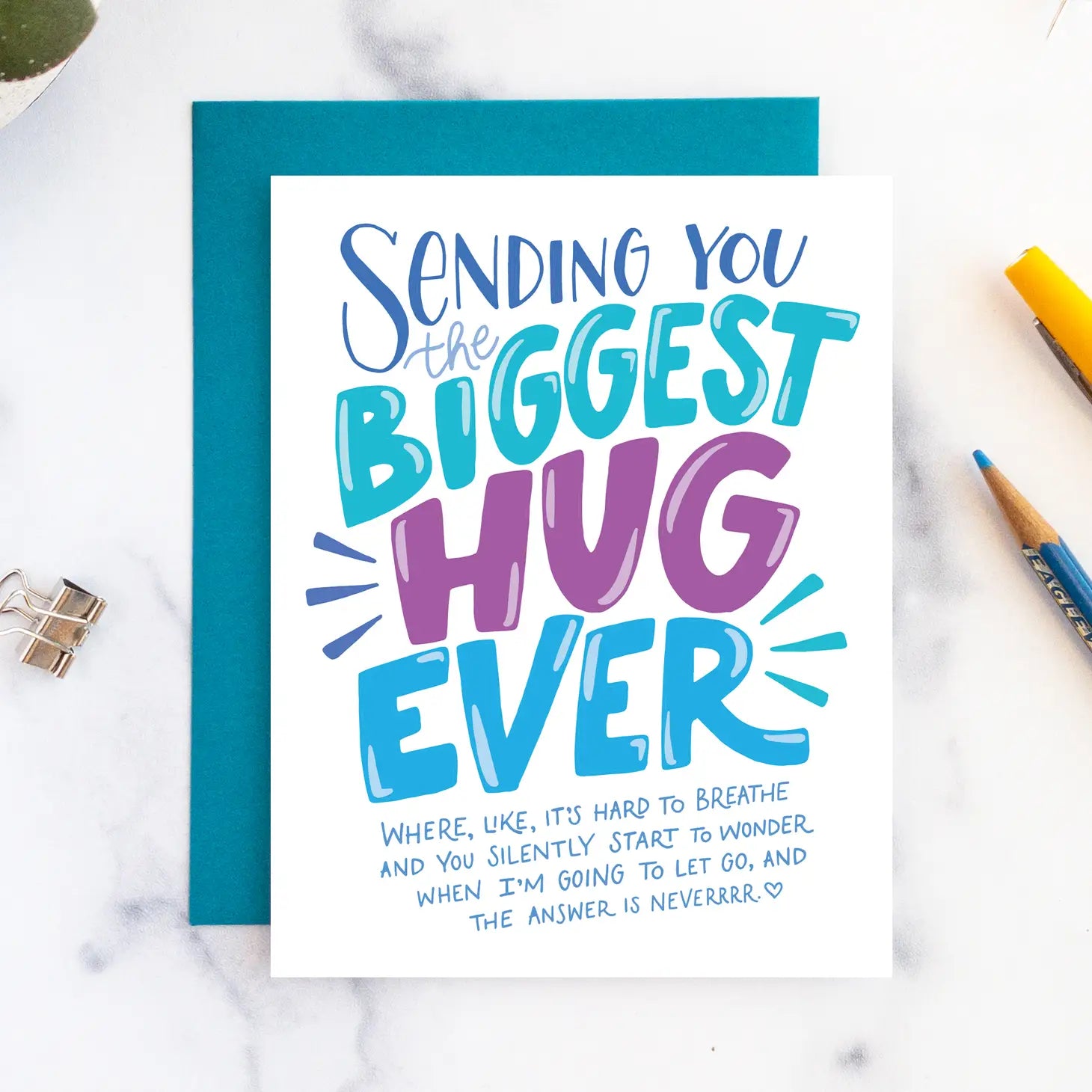 BIggest Hug Ever Card
