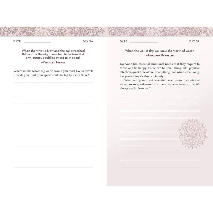 Self-Care Journal: 366 Prompts To Help Nurture & Recharge