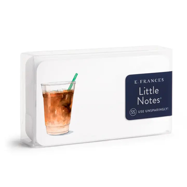 Iced Coffee Little Notes – Hitchcock Paper Co.