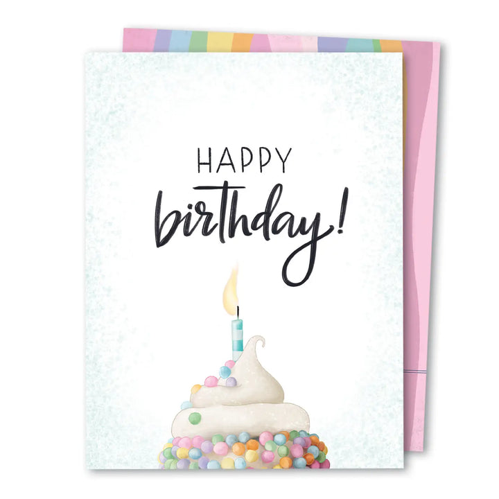 Happy Birthday Cupcake Card