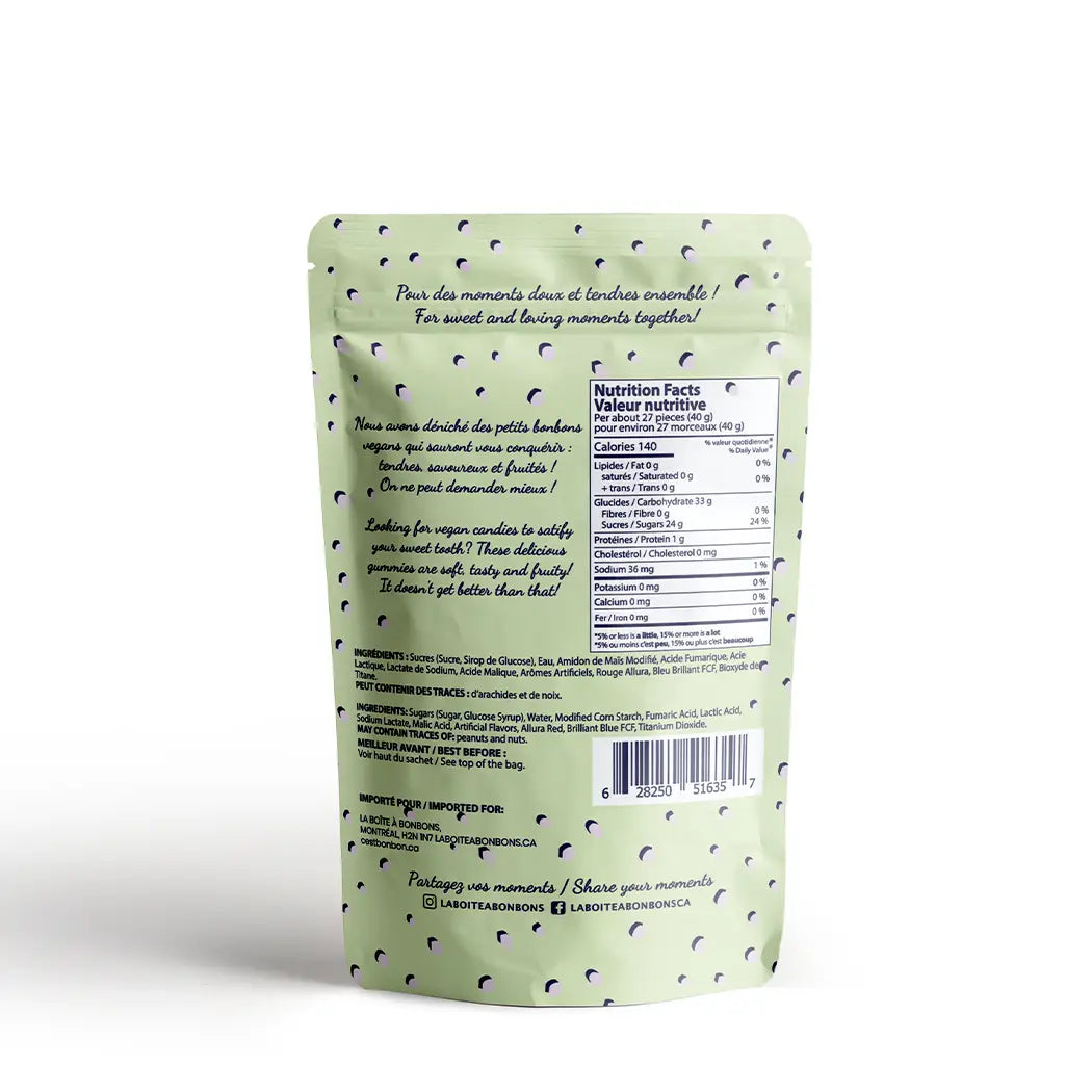 Vegan Gummy Bite Candies