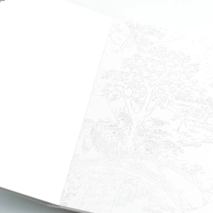 Japan Watercolor Postcard Book