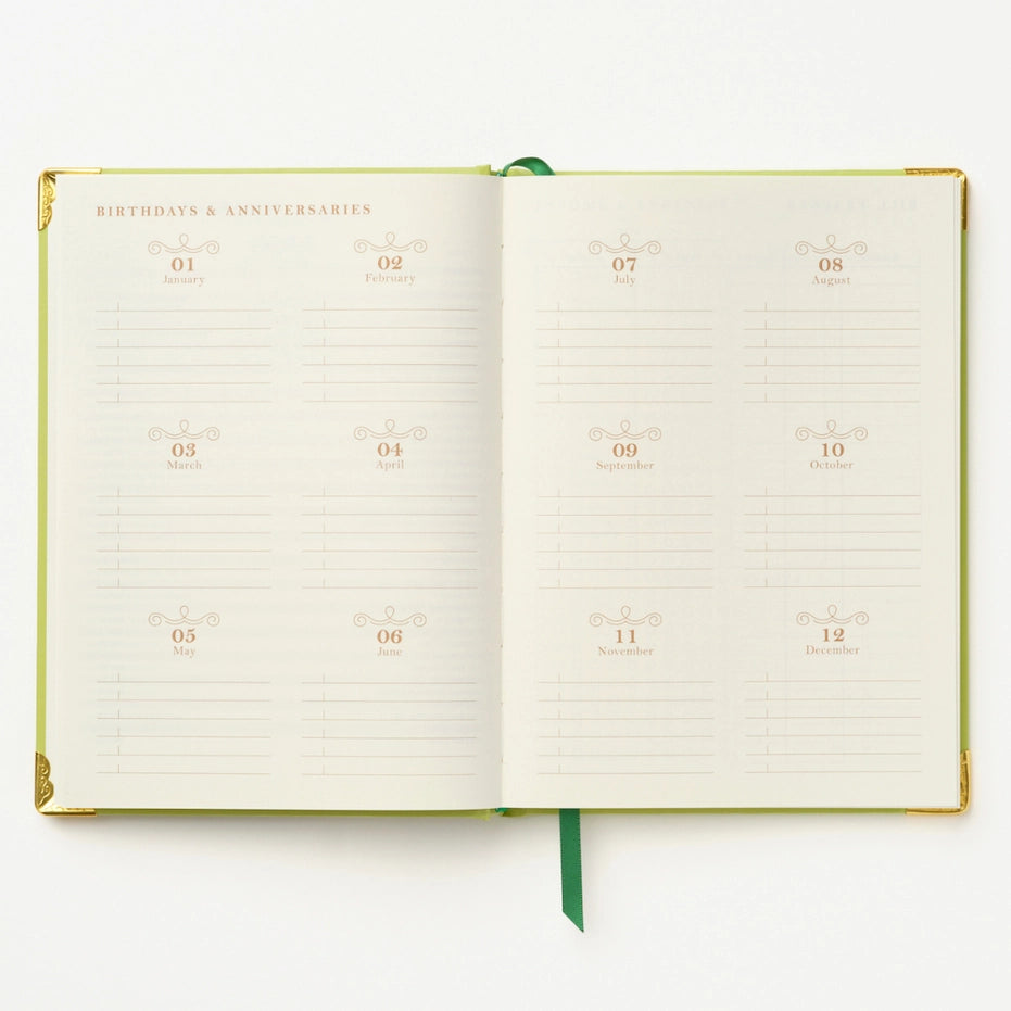 Woodland Scene Weekly Medium Bound Planner (Jan-Dec 2027)