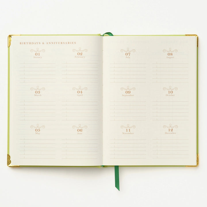 Woodland Scene Weekly Medium Bound Planner (Jan-Dec 2027)
