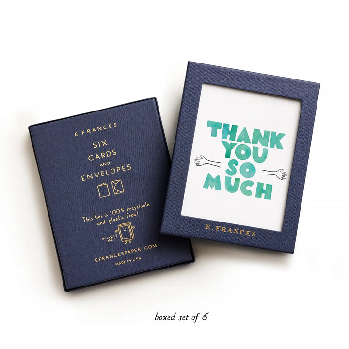 Thank You Hug Card (Set of 6)