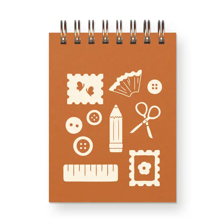 Craft Supplies Mini Jotter Notebook