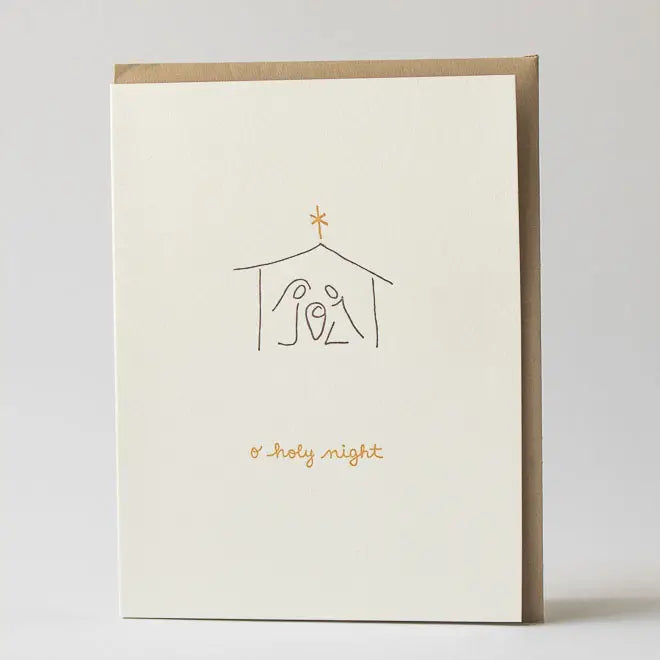 O Holy Night Holiday Card
