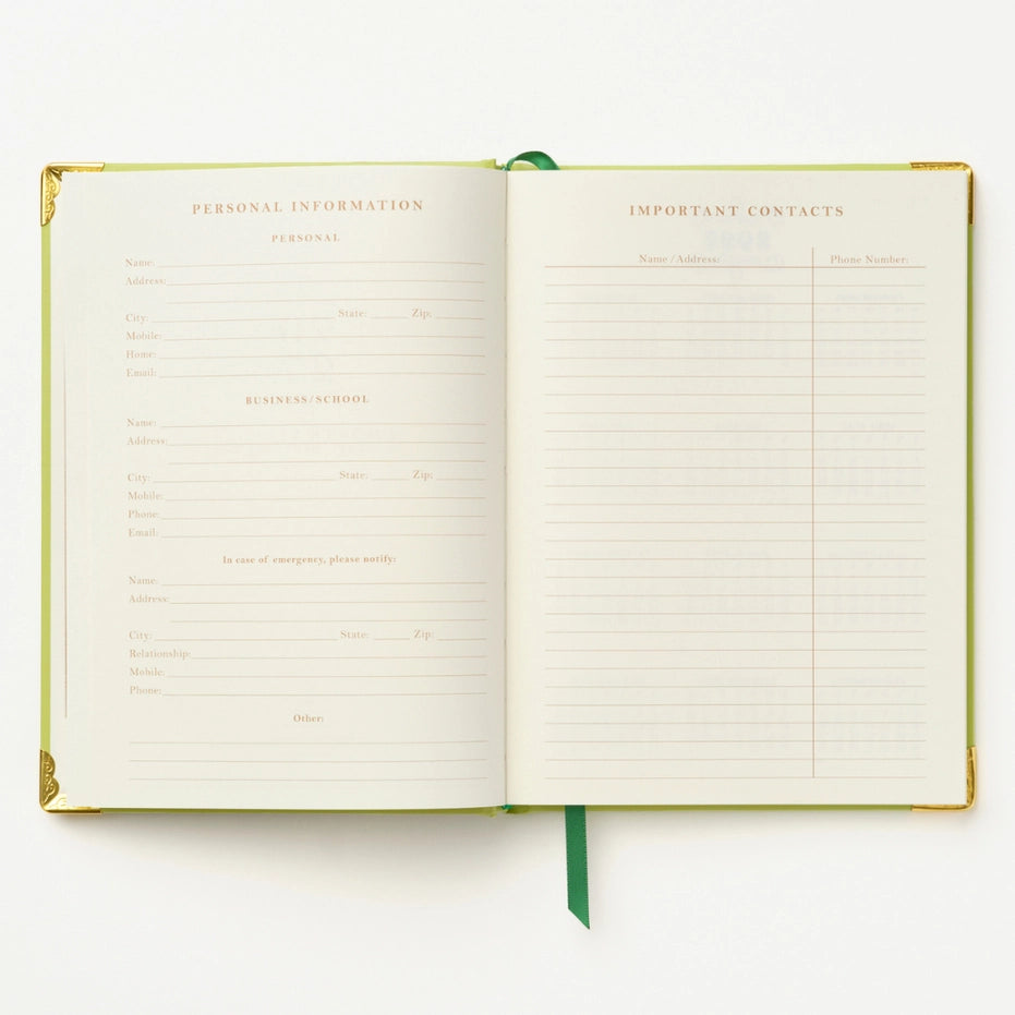 Woodland Scene Weekly Medium Bound Planner (Jan-Dec 2027)