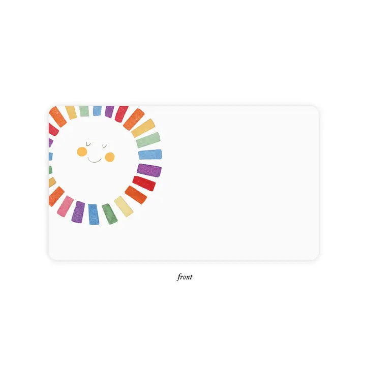 Rainbow Sun Little Notes
