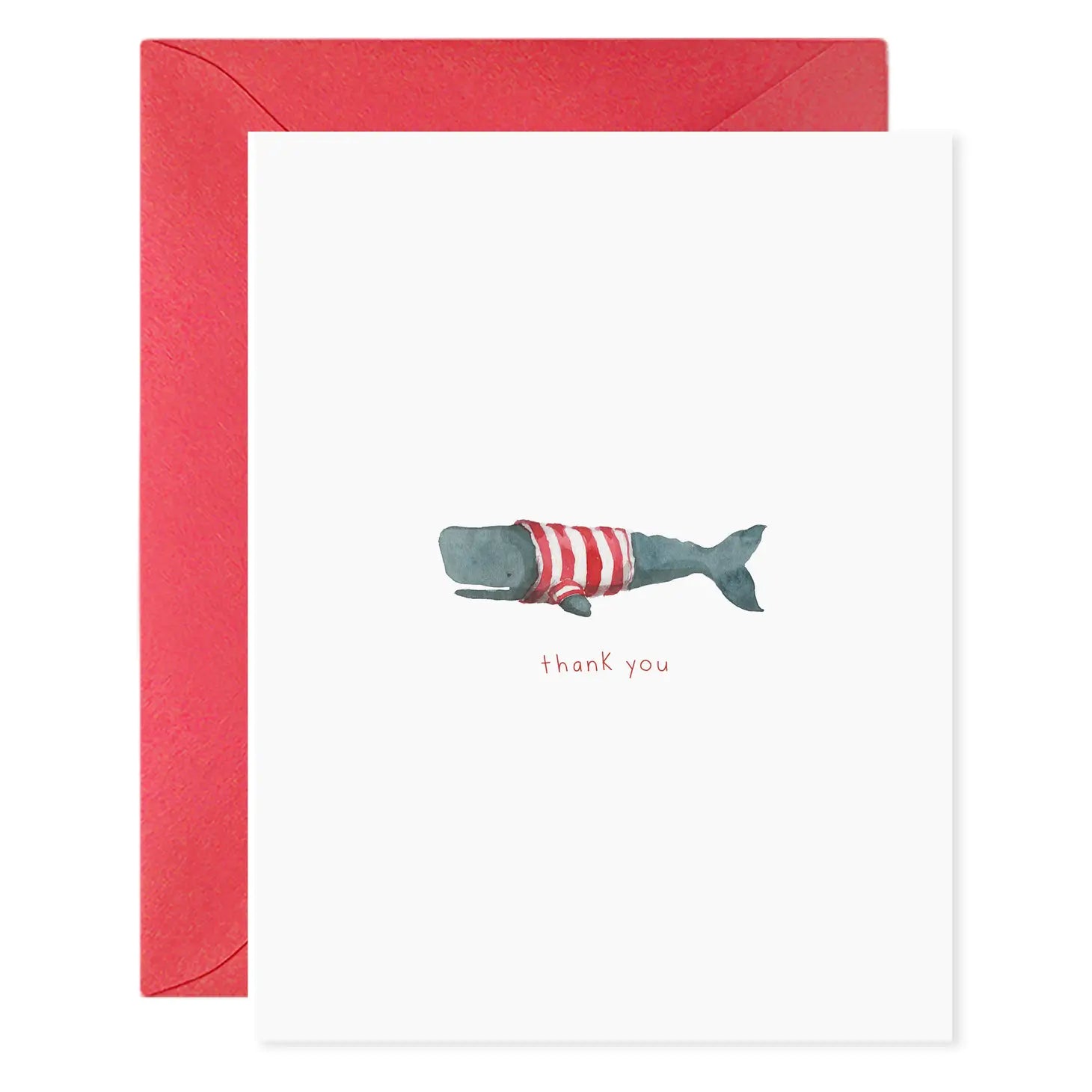 Whale Thanks Card (Set of 6)