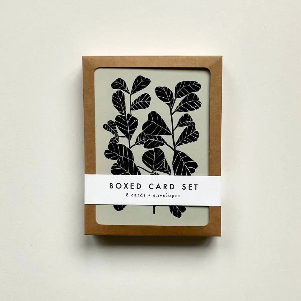 Fiddle Fig Card Set (Set of 8)