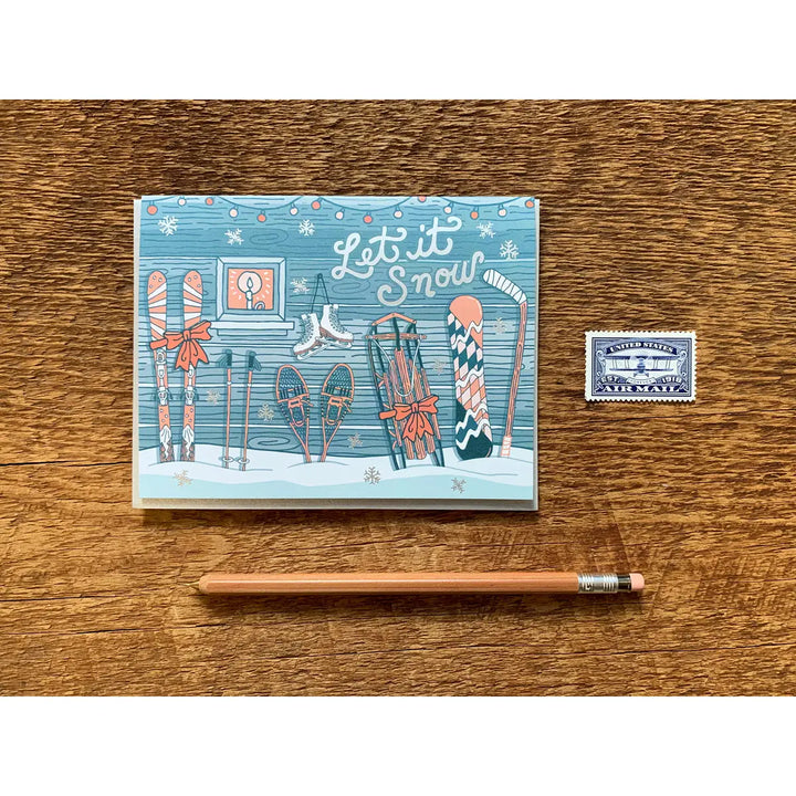 Let It Snow Card