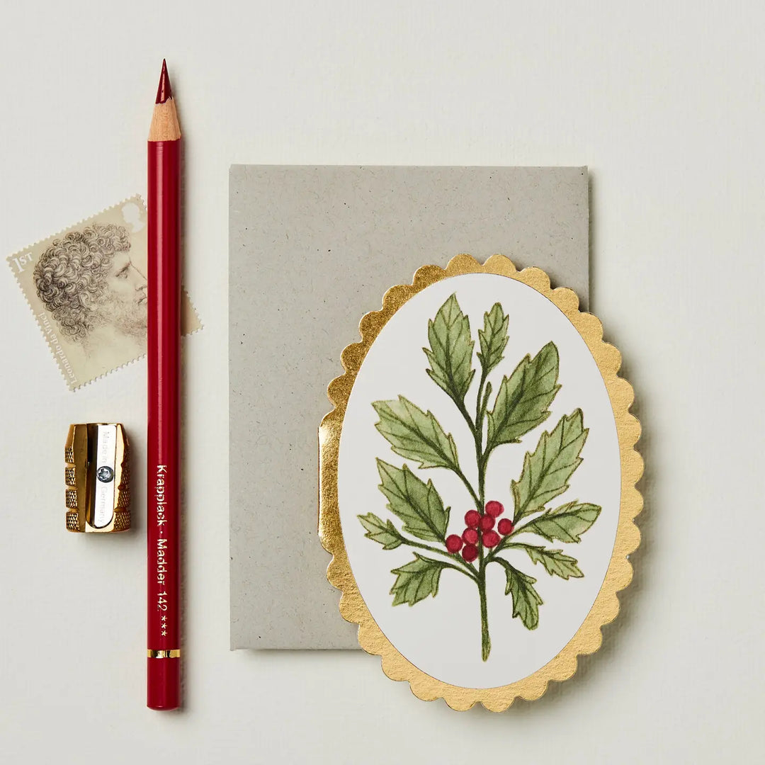Holly Mini Card