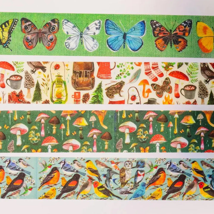 Outdoorsy Washi Tape - Camping Adventure