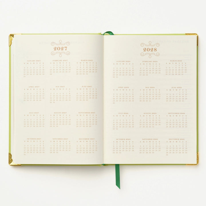 Woodland Scene Weekly Medium Bound Planner (Jan-Dec 2027)