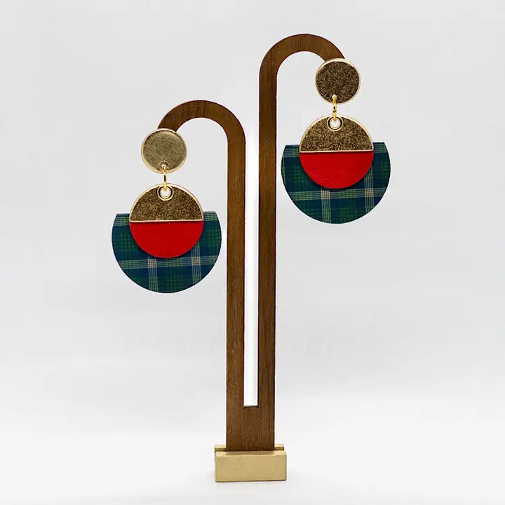 Suzie - Floral Holiday Earrings