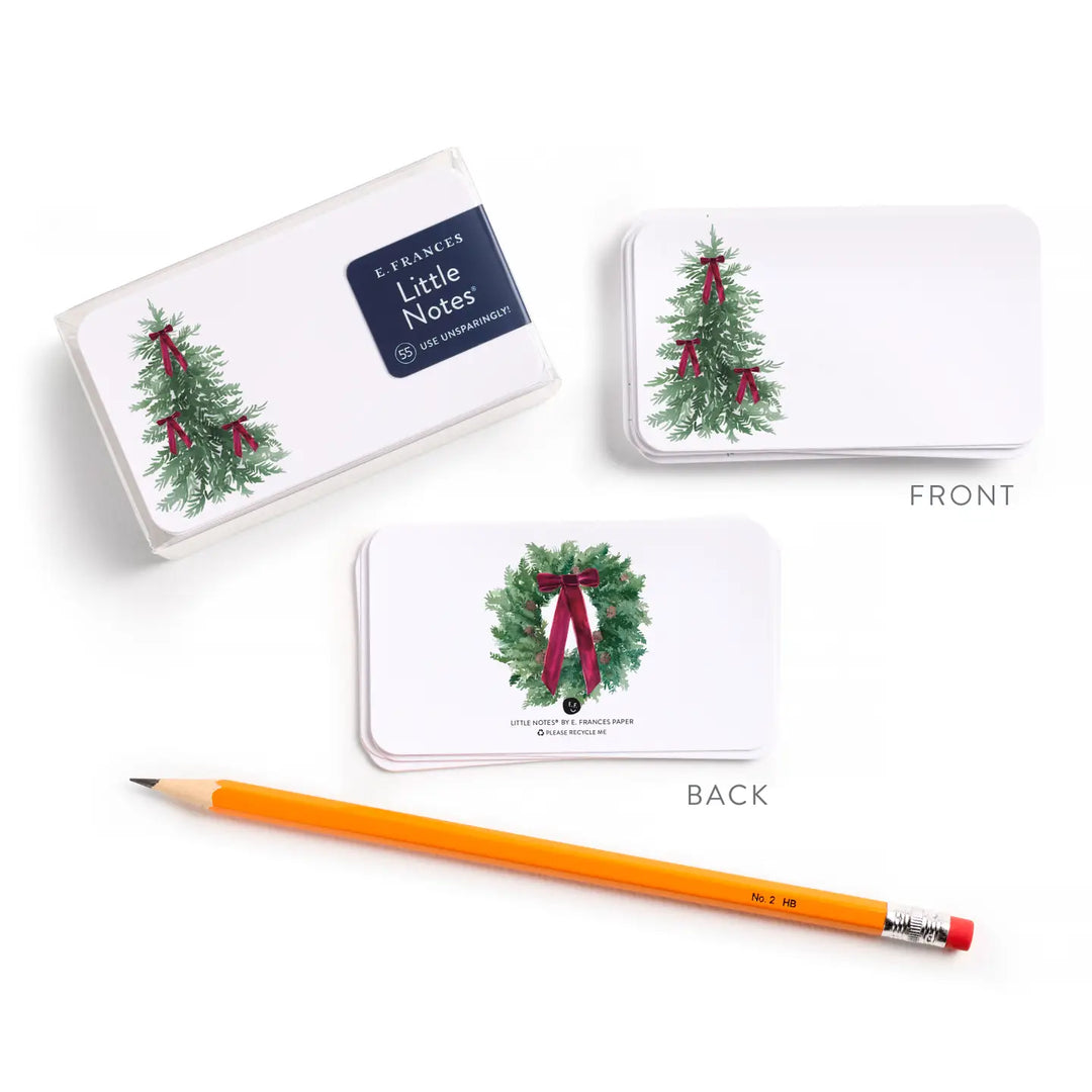 Velvet Bow Tree Little Notes