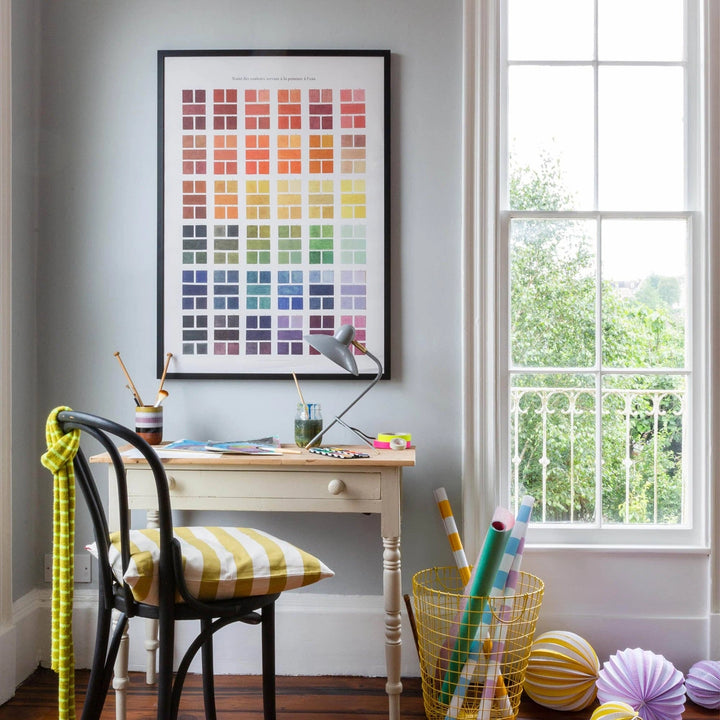 Watercolour Swatches Fine Art Print