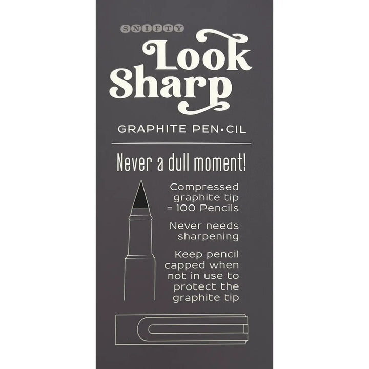 Look Sharp Graphite Pen•Cil