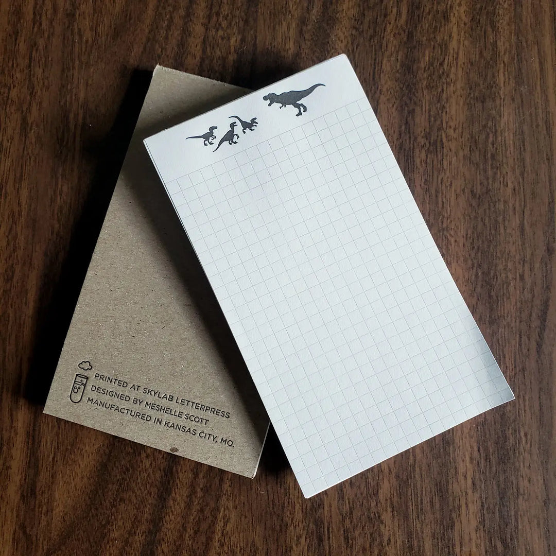 Dinosaur Notepad