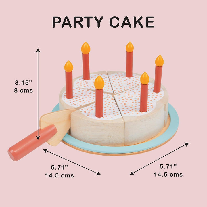 Wooden Party Cake