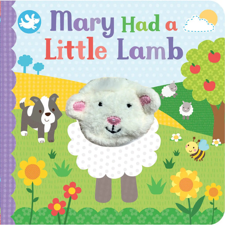 Mary Had A Little Lamb Finger Puppet Book