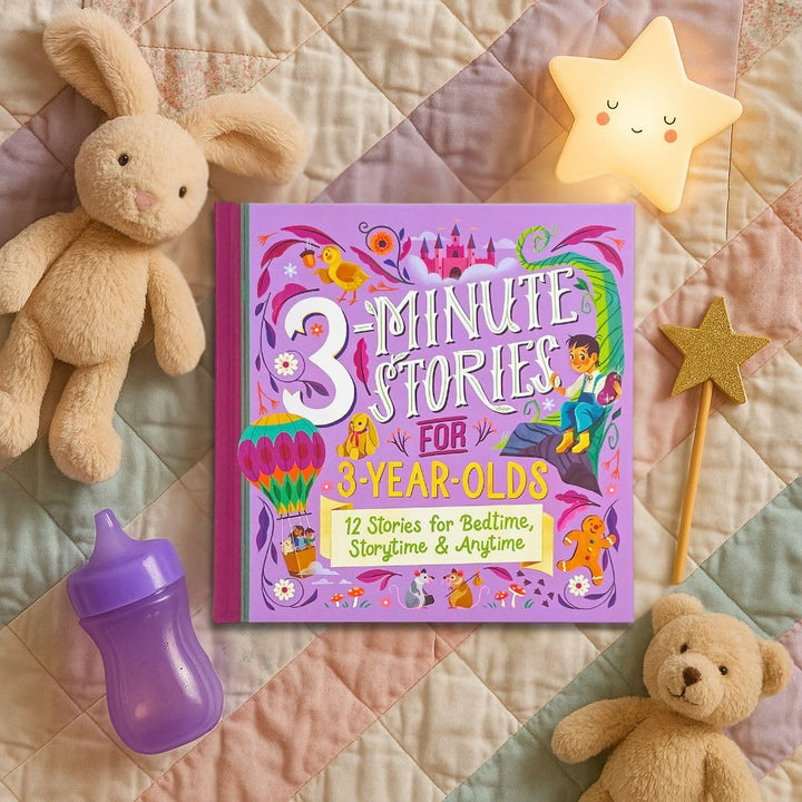 3-Minute Stories For 3-Year-Olds Story Book