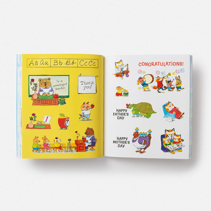 Richard Scarry's Busy, Busy Sticker Book