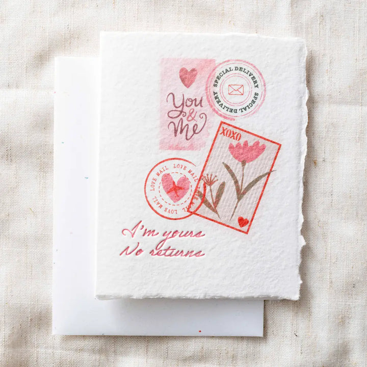 Love Stamps Friendship | Eco-Friendly Greeting Card (Copy)
