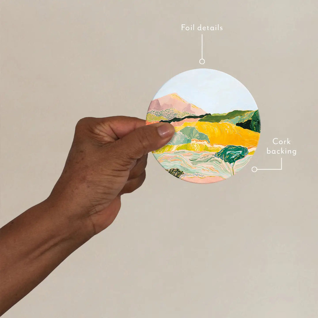 Magical Mountains Seedlings Coaster