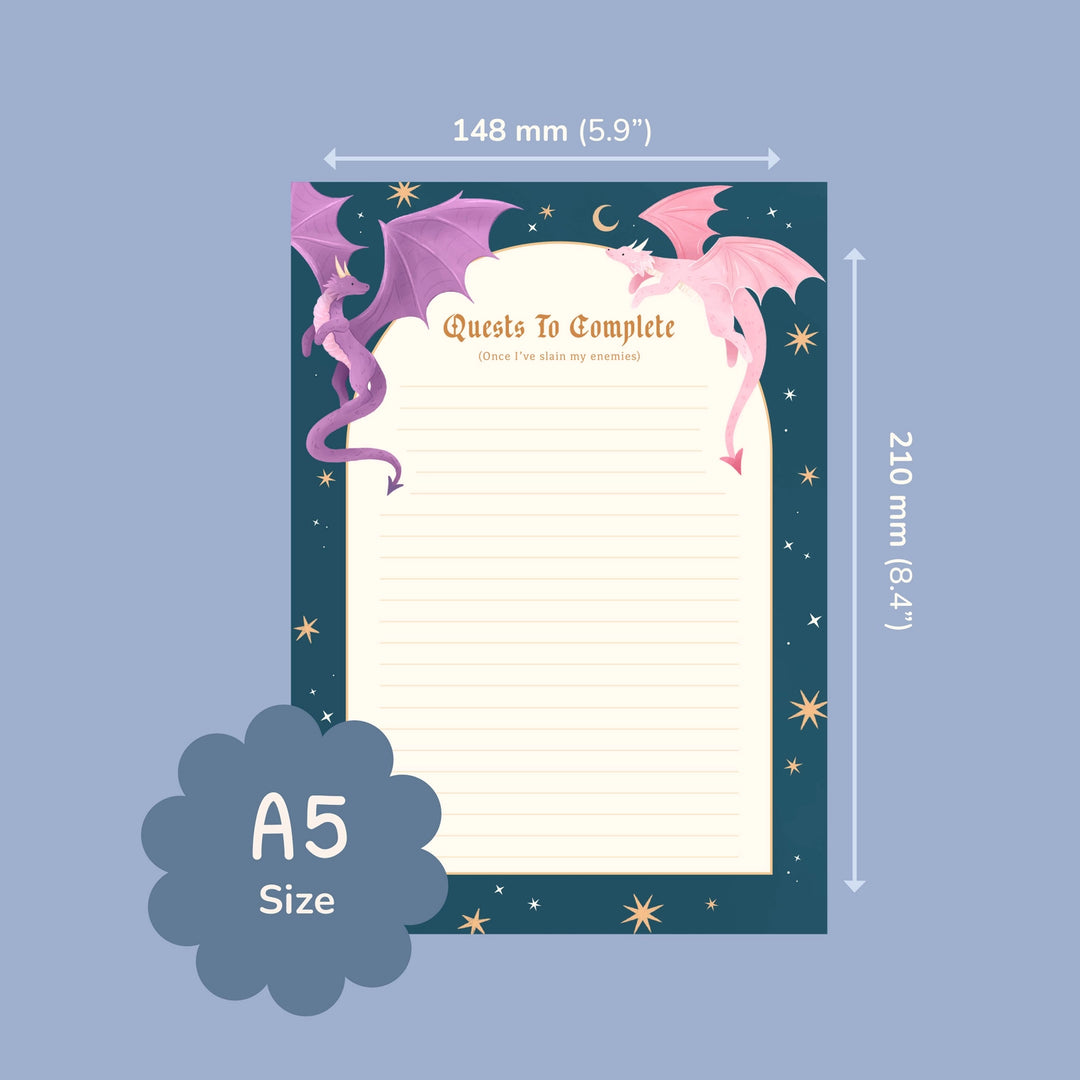 Quests To Complete Dragon Notepad