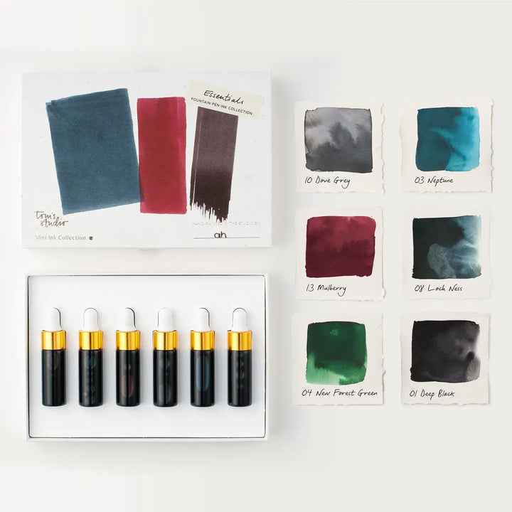 Mini Fountain Pen Ink Collection - Essentials