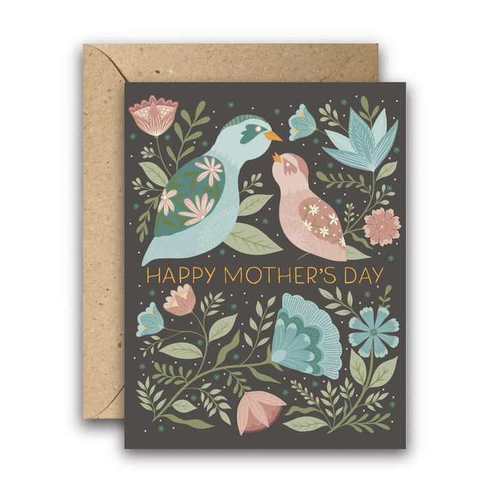 Mother's Day Birds & Blooms Card