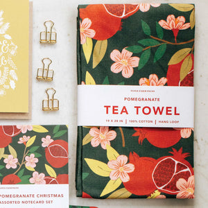 Pomegranate Tea Towel