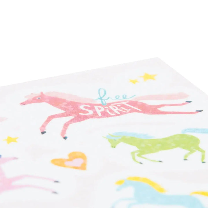 Stickiville Wild Horses Holographic Stickers