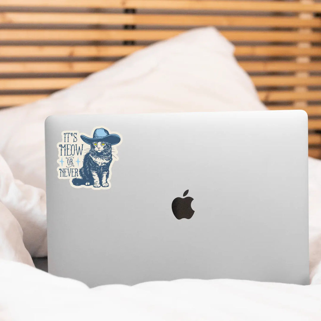It's Meow or Never Sticker