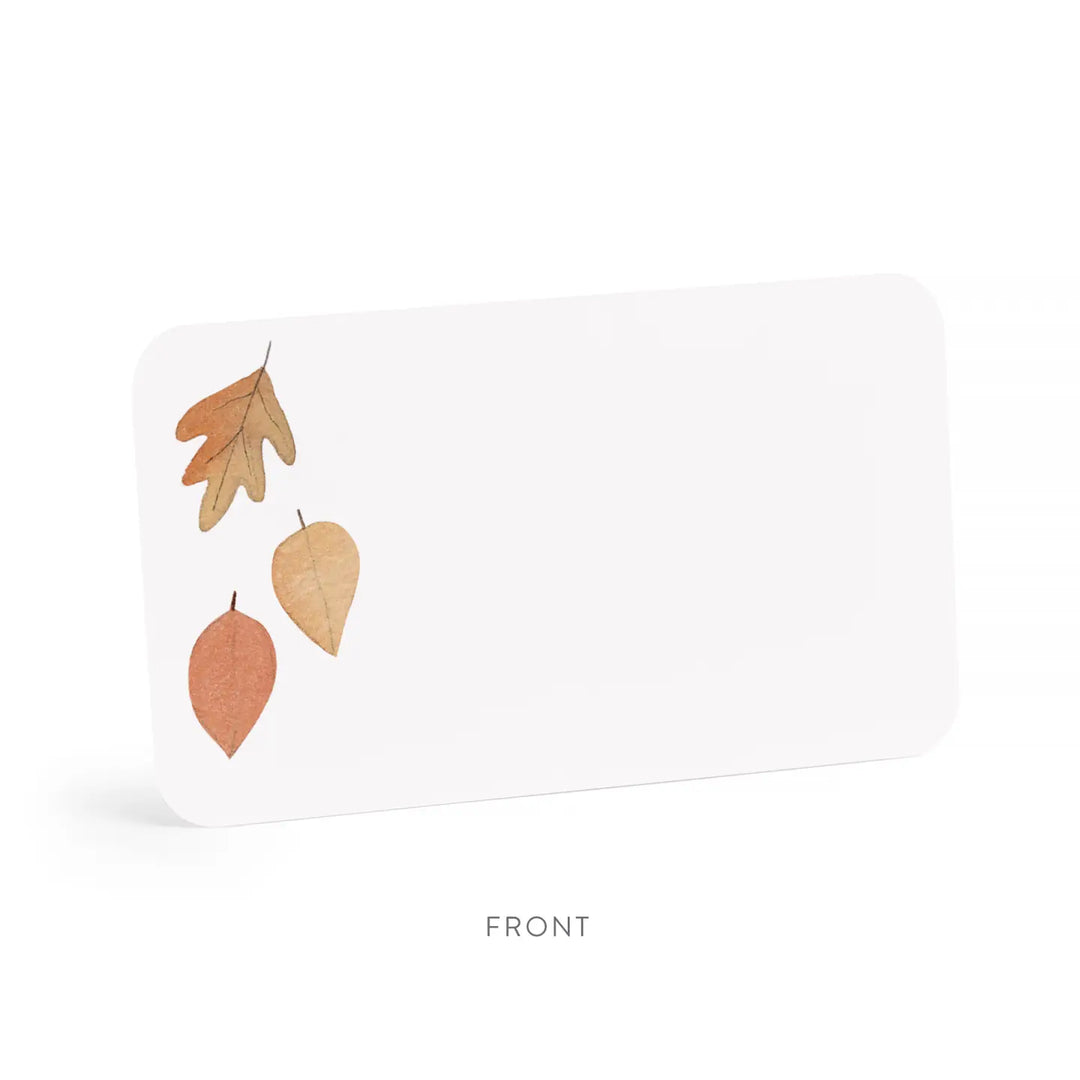 Falling Leaves Little Notes