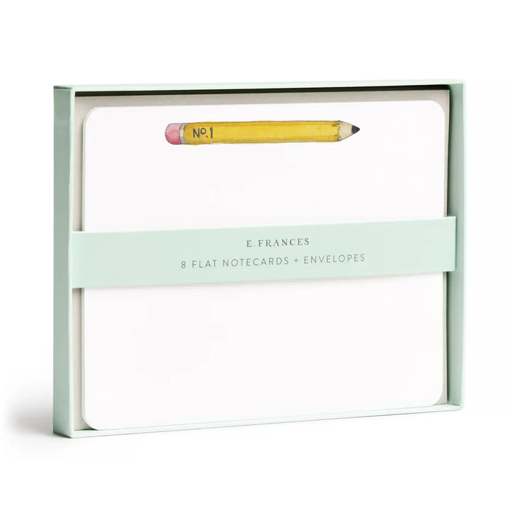 Pencil Flat Notes (Set of 8)
