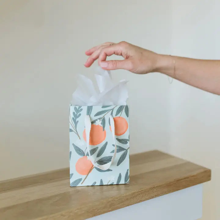 Orange Vines Gift Bag