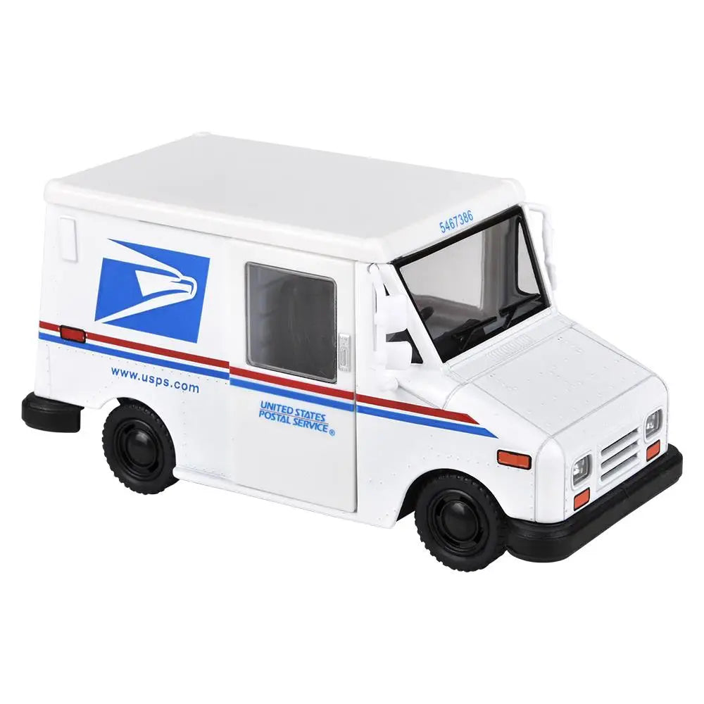 Die-Cast Pull Back 5-inch Postal Carrier Truck