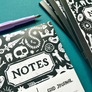 Skull and Bones Notebook