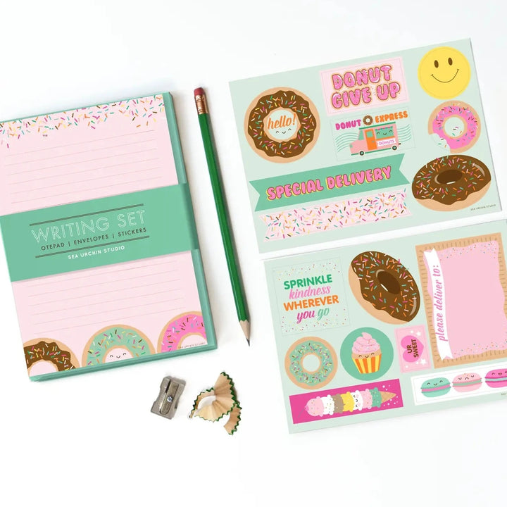 Children's Writing Set: Sweet Shop