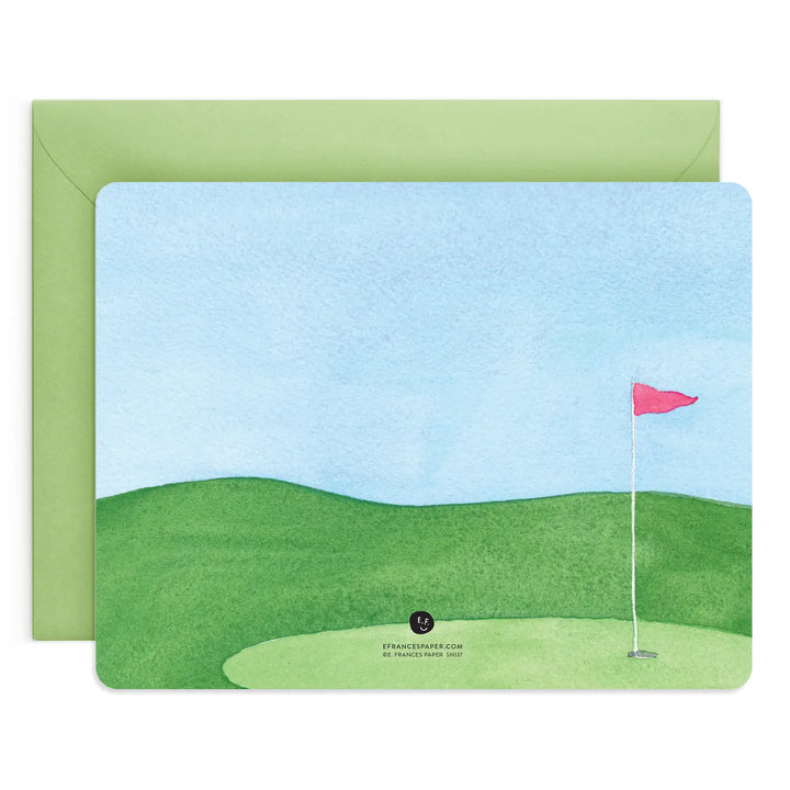 Golf Tee Flat Notes (Set of 8)