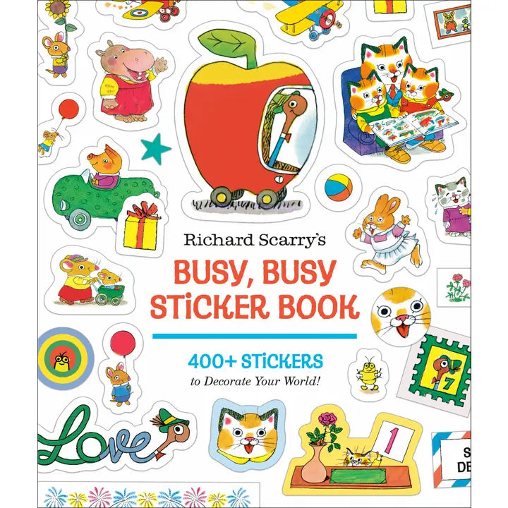 Richard Scarry's Busy, Busy Sticker Book