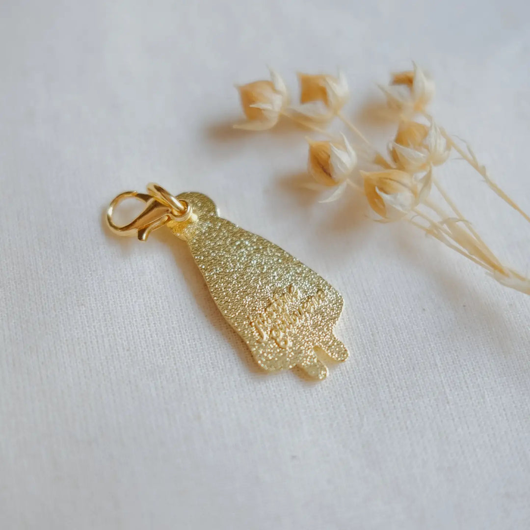 Shy Ghost Notebook Charm