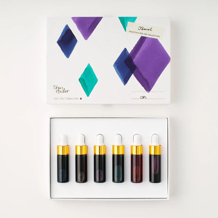 Mini Fountain Pen Ink Collection - Jewel