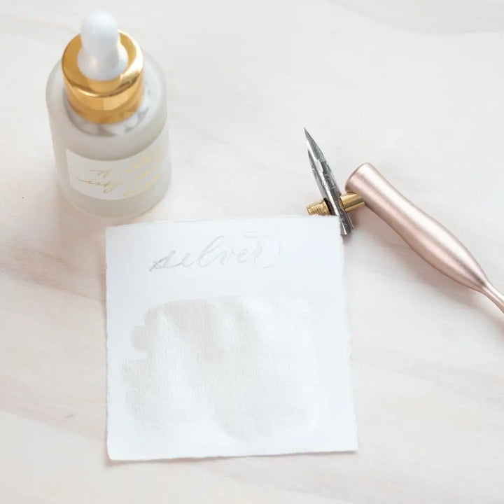 Tom's Studio Calligraphy Ink - Silver