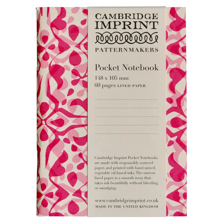 Cambridge Imprint Pocket Notebook (multiple colors)
