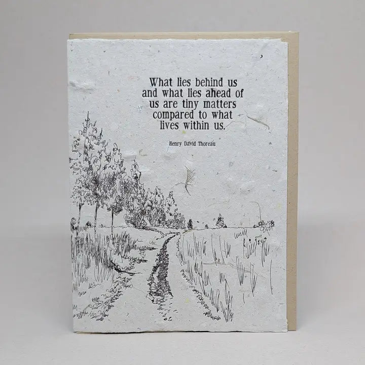 What Lives Within Us Greeting Card