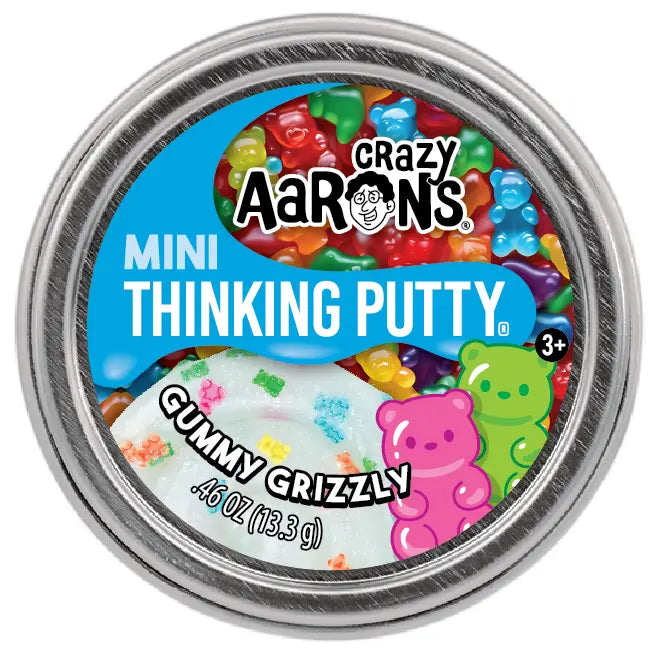 Crazy Aaron's Gummy Grizzly Mini Thinking Putty